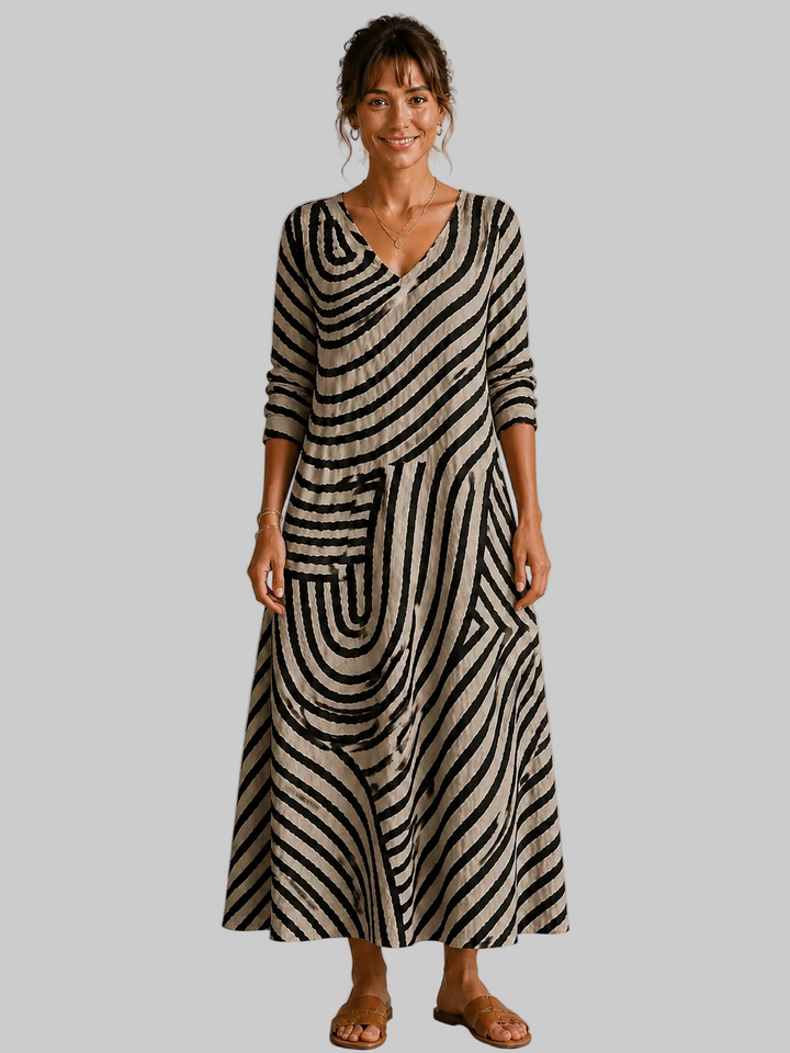Grace – Robe élégante avec motif